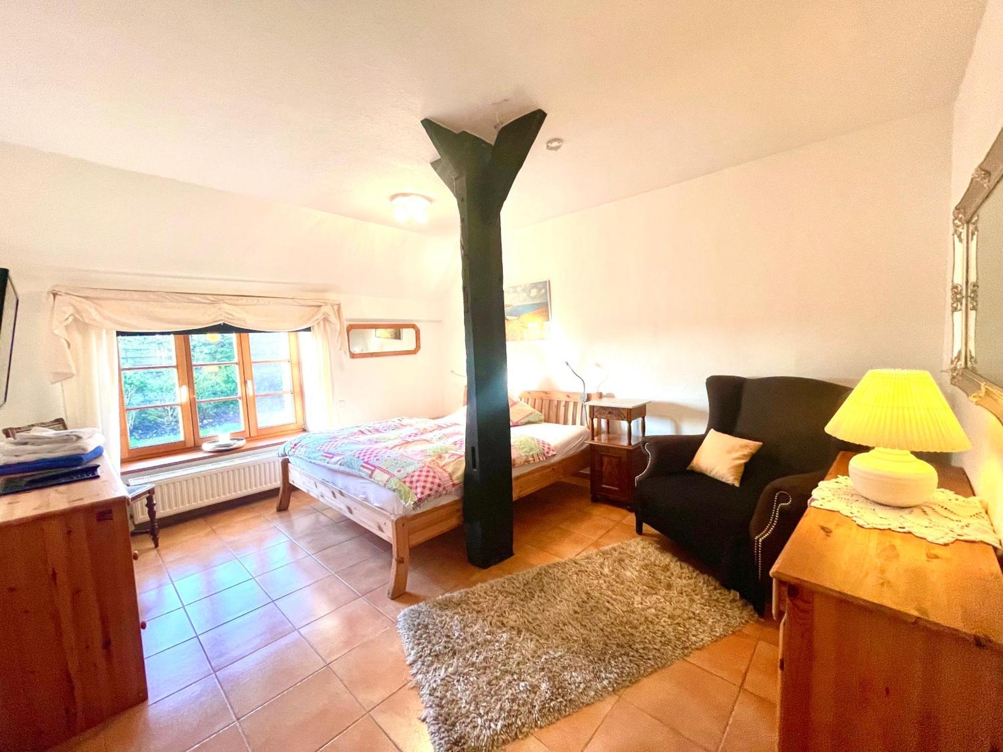 Altes Landhaus Oste, Klavier Appartement, 2 Zimmer Mit Kamin Hemmoor Exterior foto